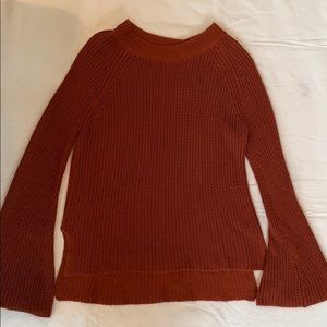 Rust Retro Sweater